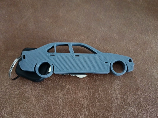 bmw e36 sedán llavero 3d modelos descargar crealidad nube 3d print model - Mito3D