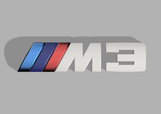 bmw m3 logo 3d modeller indir creality bulut 3d print model - Mito3D