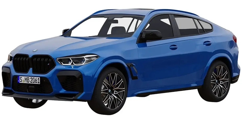 bmw x6 3d modelli scarica creality nube 3d print model - Mito3D