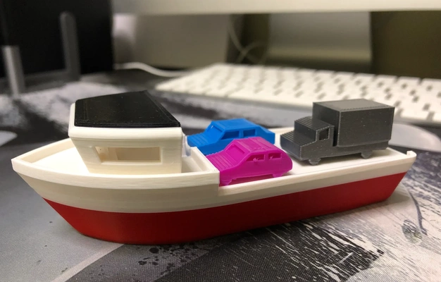 bateau baignoire jouet 3d modèles télécharger créalité nuage 3d print model - Mito3D