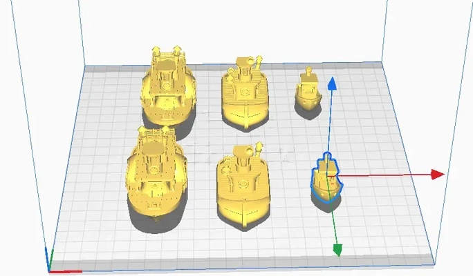 boote 3d modelle download realität wolke 3d print model - Mito3D