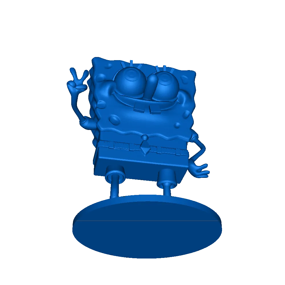 bob esponja 3d modeller indir creality bulut 3D print model - Mito3D