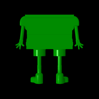 bob sponge Characters 3d print model - Mito3D