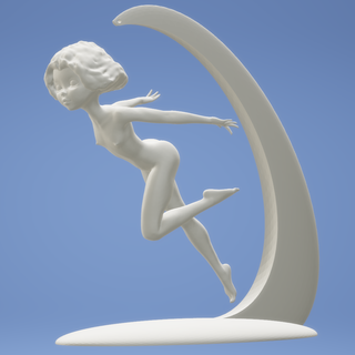 Bobbie sallanmak anime heykelcik karakterler 3d print model - Mito3D