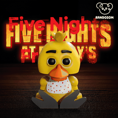 bobblehead chica - five night at freddy's 3d models download creality cloud fictional characters 3d print model - Mito3D