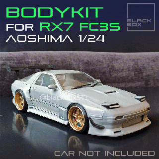 bodykit rx7 fc3 aoshima 1 24th kit modèle 3d modèles télécharger créalité nuage véhicules 3d print model - Mito3D