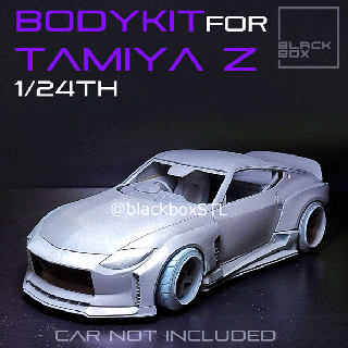 bodykit Tamiya 2023 1 24th Equipo muestra vehículo partes 3d print model - Mito3D