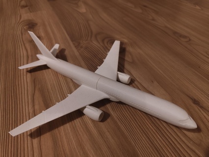Boeing 757 200 uçaklar 3d print model - Mito3D