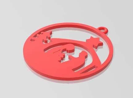 bola para rbol navide Others 3d print model - Mito3D
