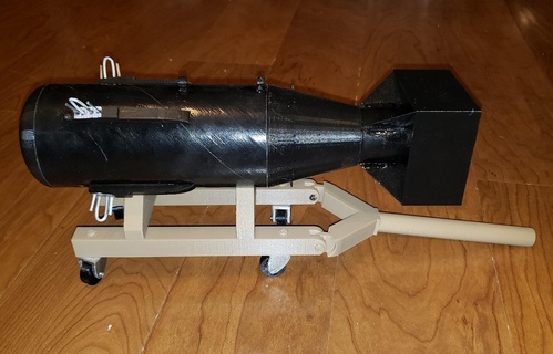 Bombe Wiege 3d print model - Mito3D