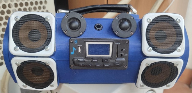 bombox speaker Domestic Appliance 3d print model - Mito3D