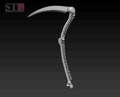 osso falce 3d Modelli Scarica creality nube bambole Accessori 3d print model - Mito3D