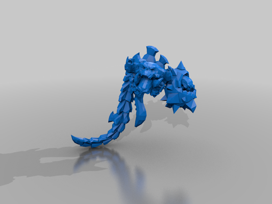 osso vigeist dnd mostro 3d modelli scarica creality nube 3d print model - Mito3D