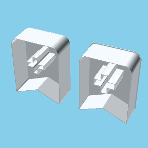 bookmark mark nestable box v1 Others 3d print model - Mito3D