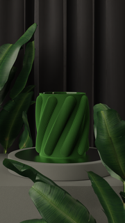 grosseiro vaso casa 3d print model - Mito3D