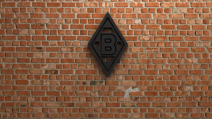 borussia mönchengladbach logo 3d modelle download realität wolke 3d print model - Mito3D