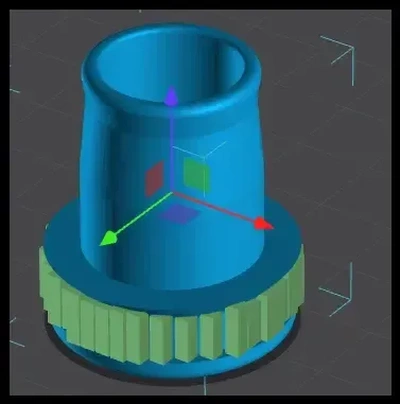 bouchon allume cigare 3d modèles télécharger créalité nuage 3d print model - Mito3D