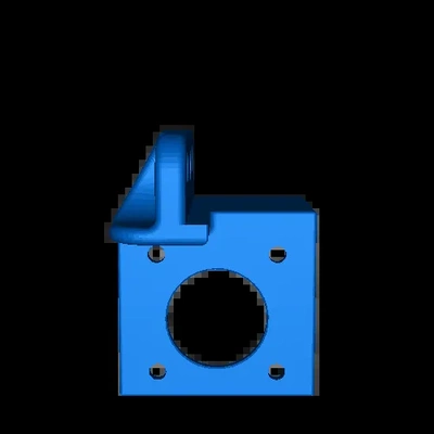 bowden feeding filament drive bracket 3d models download creality cloud 3d print model - Mito3D