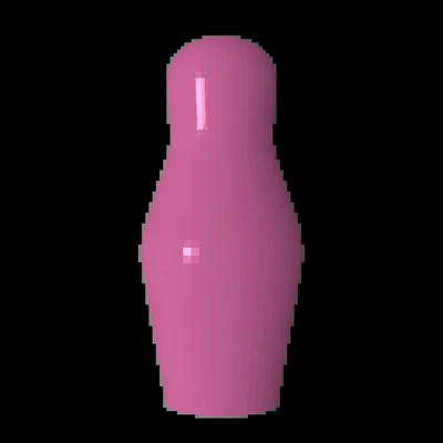 bowling pin 3d modelli scarica creality nube 3d print model - Mito3D