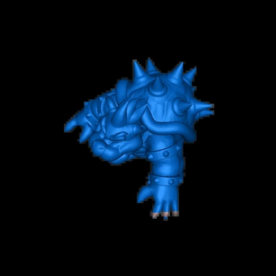 bowser 3d modelos descargar crealidad nube 3d print model - Mito3D