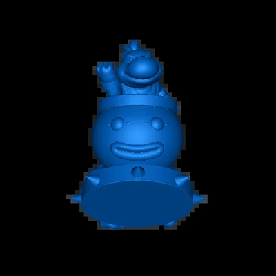 bowser jr 3d modelos descargar crealidad nube 3d print model - Mito3D