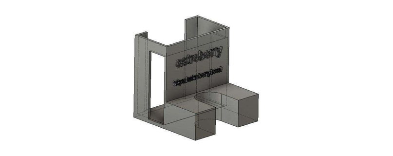 caixa suporte raspberrypi4 foto tripé 3d print model - Mito3D