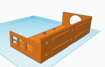 scatola raspa 3d print model - Mito3D