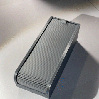 boîte espace rangement Cas gaine 3d print model - Mito3D