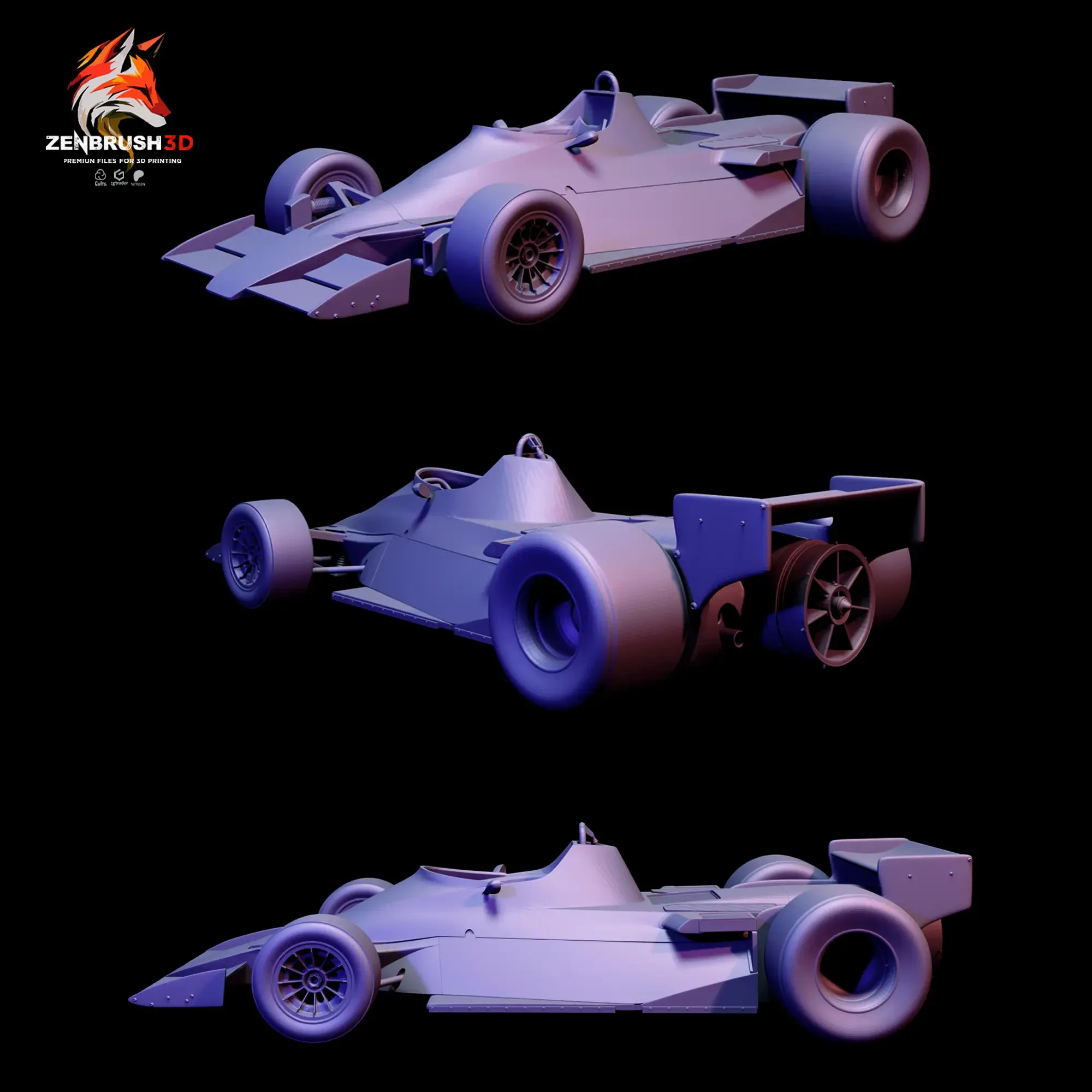 brabham bt46 formel 3d drucken modelle download realität wolke 3D print model - Mito3D