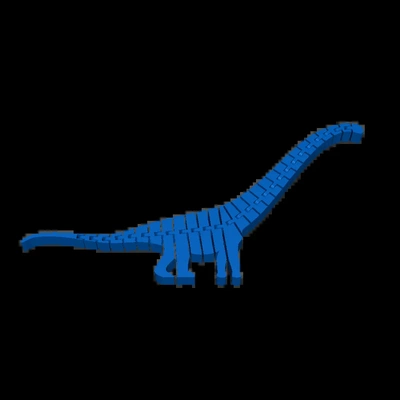 brachiosaurus 3d modelli scarica creality nube 3d print model - Mito3D