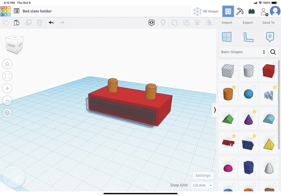 soporte cama lama s 3d modelos descargar crealidad nube 3d print model - Mito3D