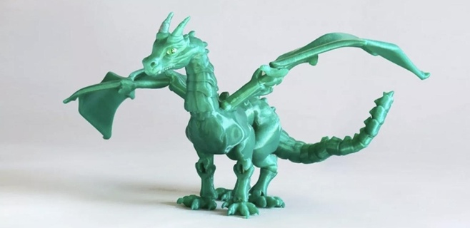Braq mafsallı 3d Ejderha modeller indir Creality bulut karakterler 3d print model - Mito3D