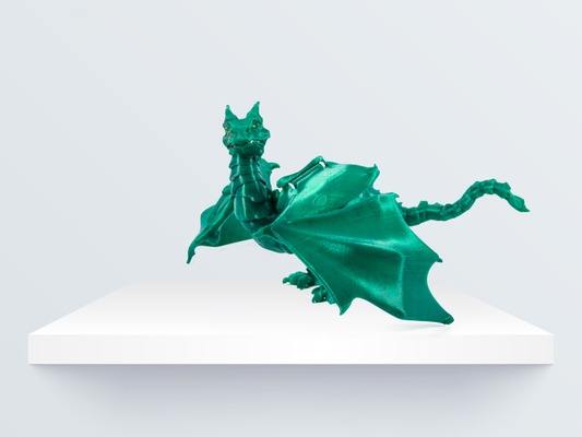 braq jointed dragon 3d models download creality cloud 3d print model - Mito3D