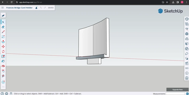 pont carte titulaire soutien 3d modèles télécharger créalité nuage 3d print model - Mito3D