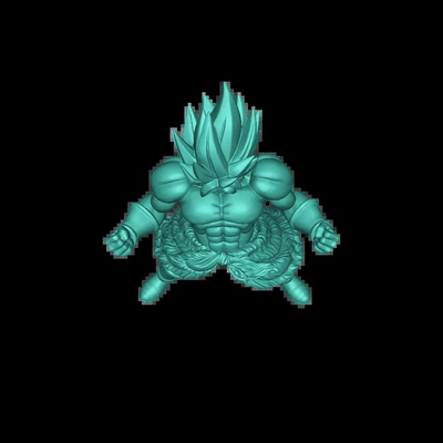 broly dbs 3d modelos baixar crialidade nuvem 3d print model - Mito3D