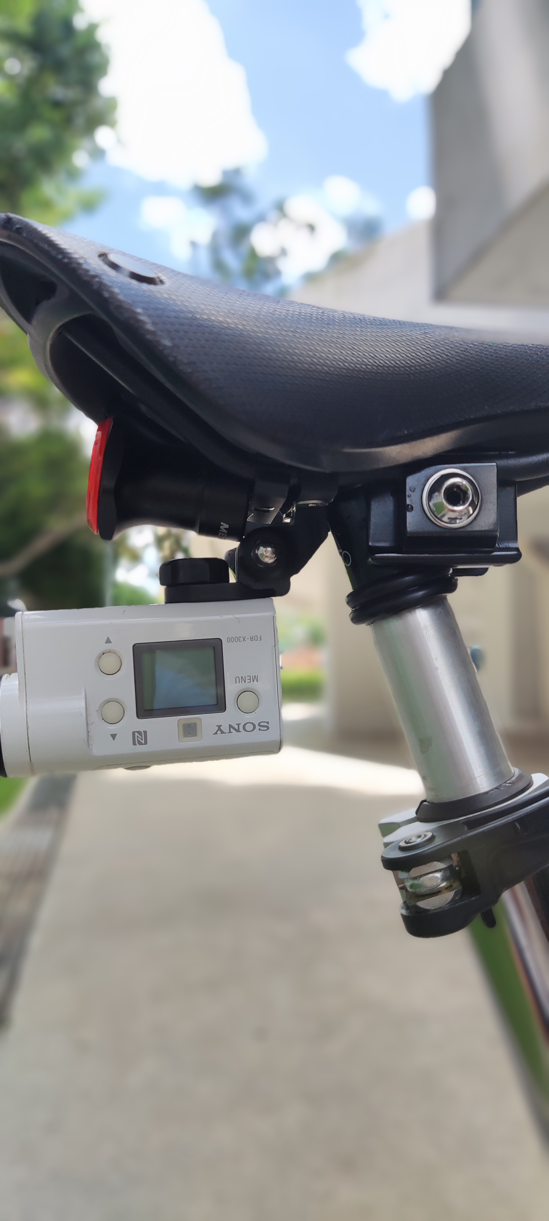 brompton gopro riachos selim monte veículos 3D print model - Mito3D