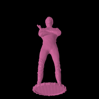 Bruce Lee sculptures culturel reliques 3d print model - Mito3D