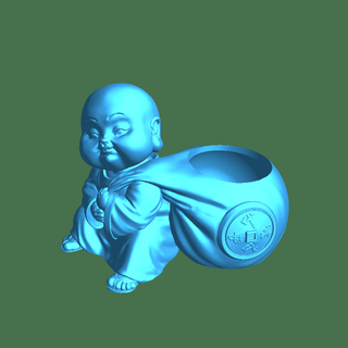 Buddha Tasche fiktiv Zeichen 3d print model - Mito3D