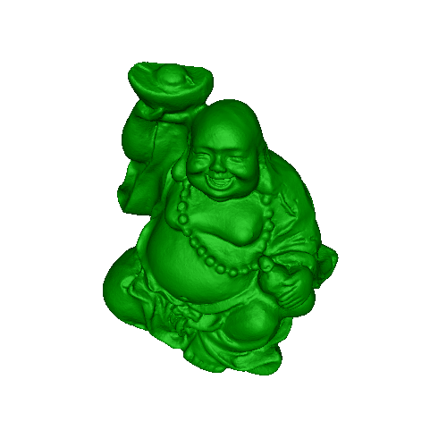 Buda religión 3D print model - Mito3D