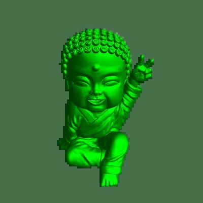 buddha 3d modelle download realität wolke 3d print model - Mito3D