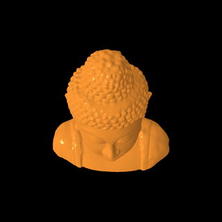 buddha head Sculptures & Cultural Relics 3d print model - Mito3D