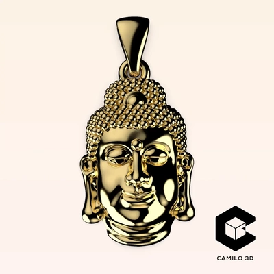 buddha pendente 3d modelli scarica creality nube 3d print model - Mito3D