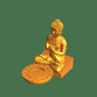 Buda ficcional personagens 3d print model - Mito3D
