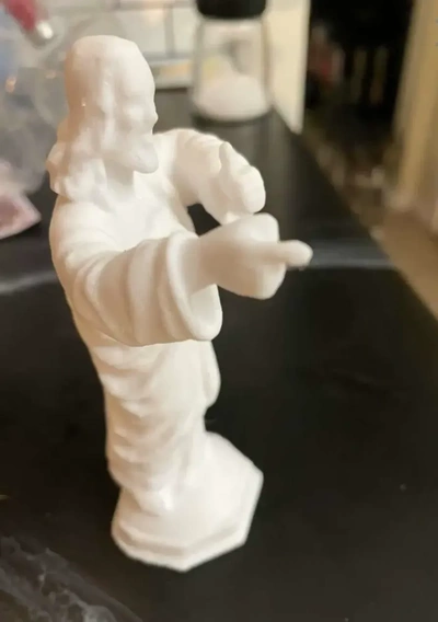 compagno cristo 3d modelli scarica creality nube 3d print model - Mito3D