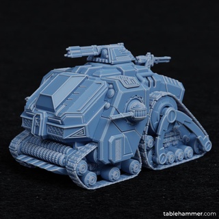 buffalo - fortified dwarf combat tank fortress federation Board Game 3d print model - Mito3D