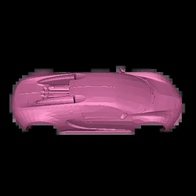 bugatti pinhal derby carro 3d modelos baixar crialidade nuvem 3d print model - Mito3D