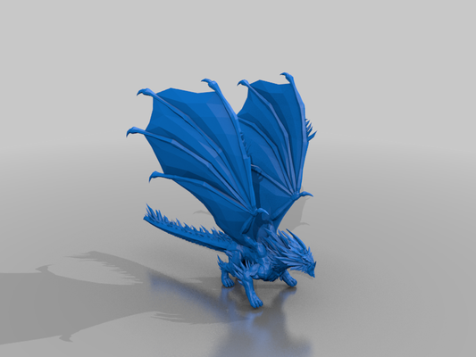 bugeikloth drake dnd monstro 3d modelos baixar crialidade nuvem 3d print model - Mito3D