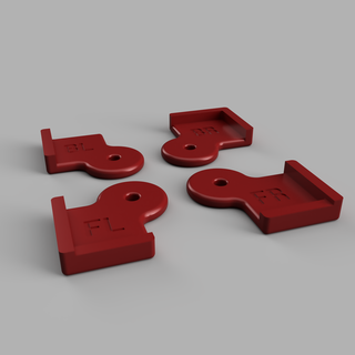 construire assiette coin s'arrête facile alignement ender 3 s1 pro 3D imprimantes mod 3d print model - Mito3D