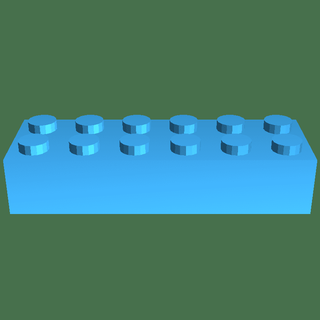 bâtiment briques puzzles Brain teasers 3d print model - Mito3D