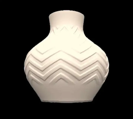 bulb vase short neck 3d models download creality cloud 3d print model - Mito3D